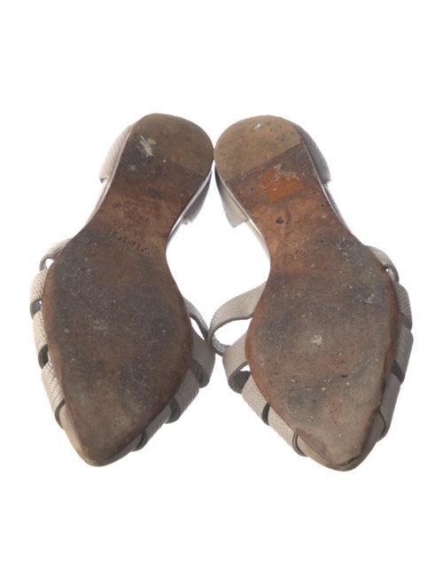 Vince Leather D'Orsay Flats