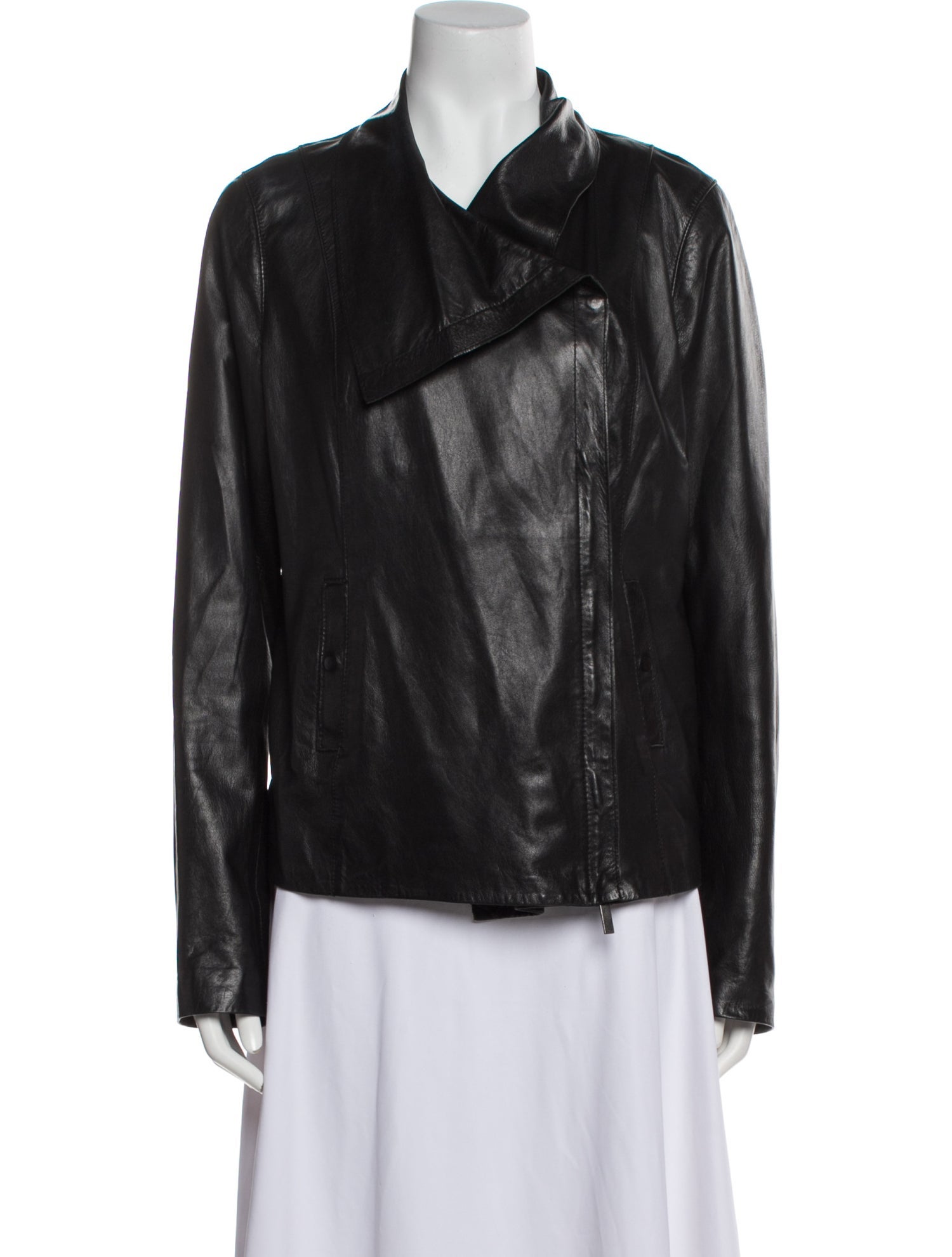 Vince Leather Biker Jacket