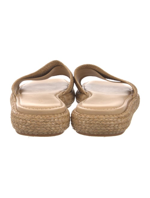 Vince Raffia Embroidered Accent Espadrilles