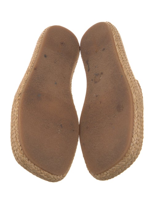 Vince Raffia Embroidered Accent Espadrilles