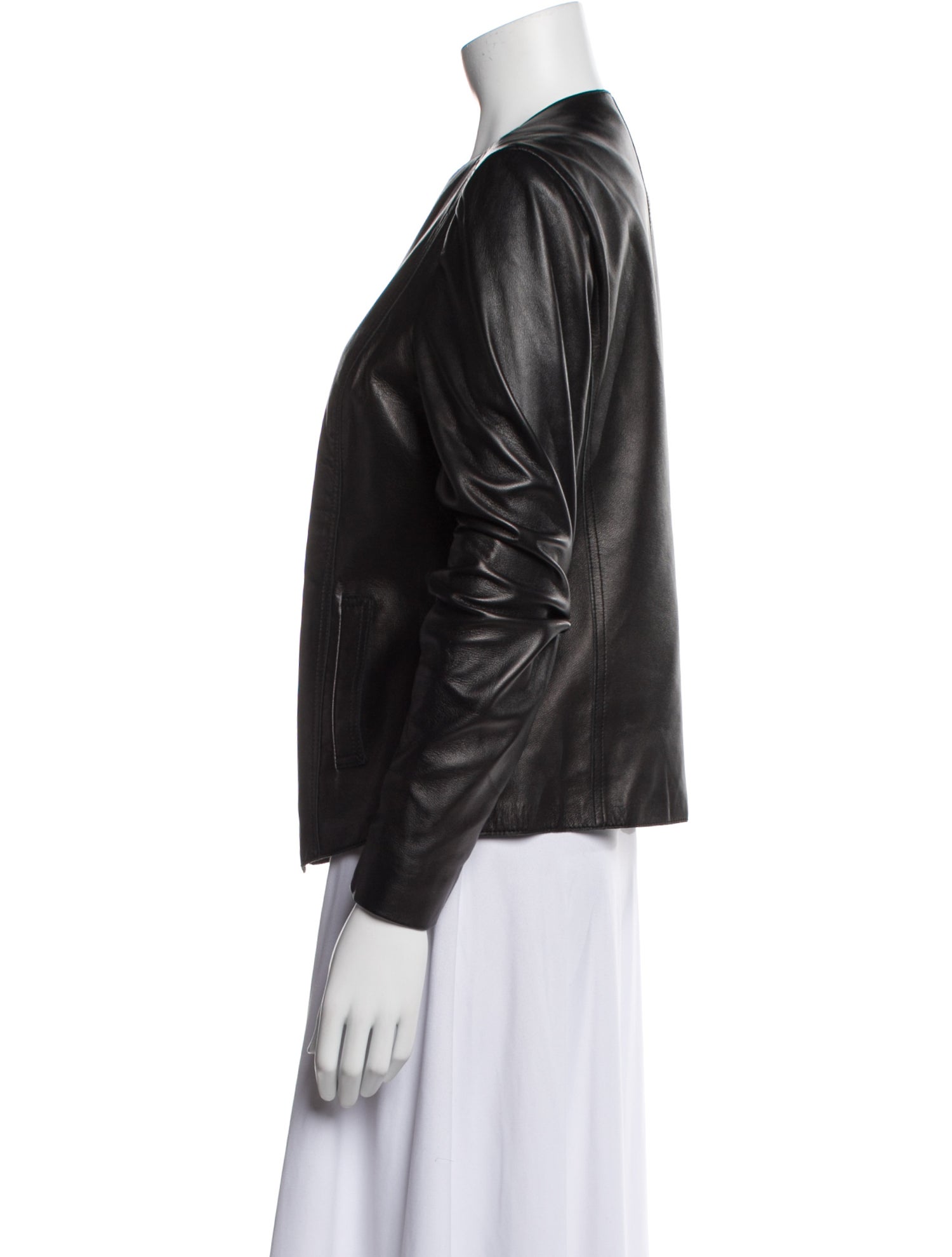 Vince Lamb Leather Jacket