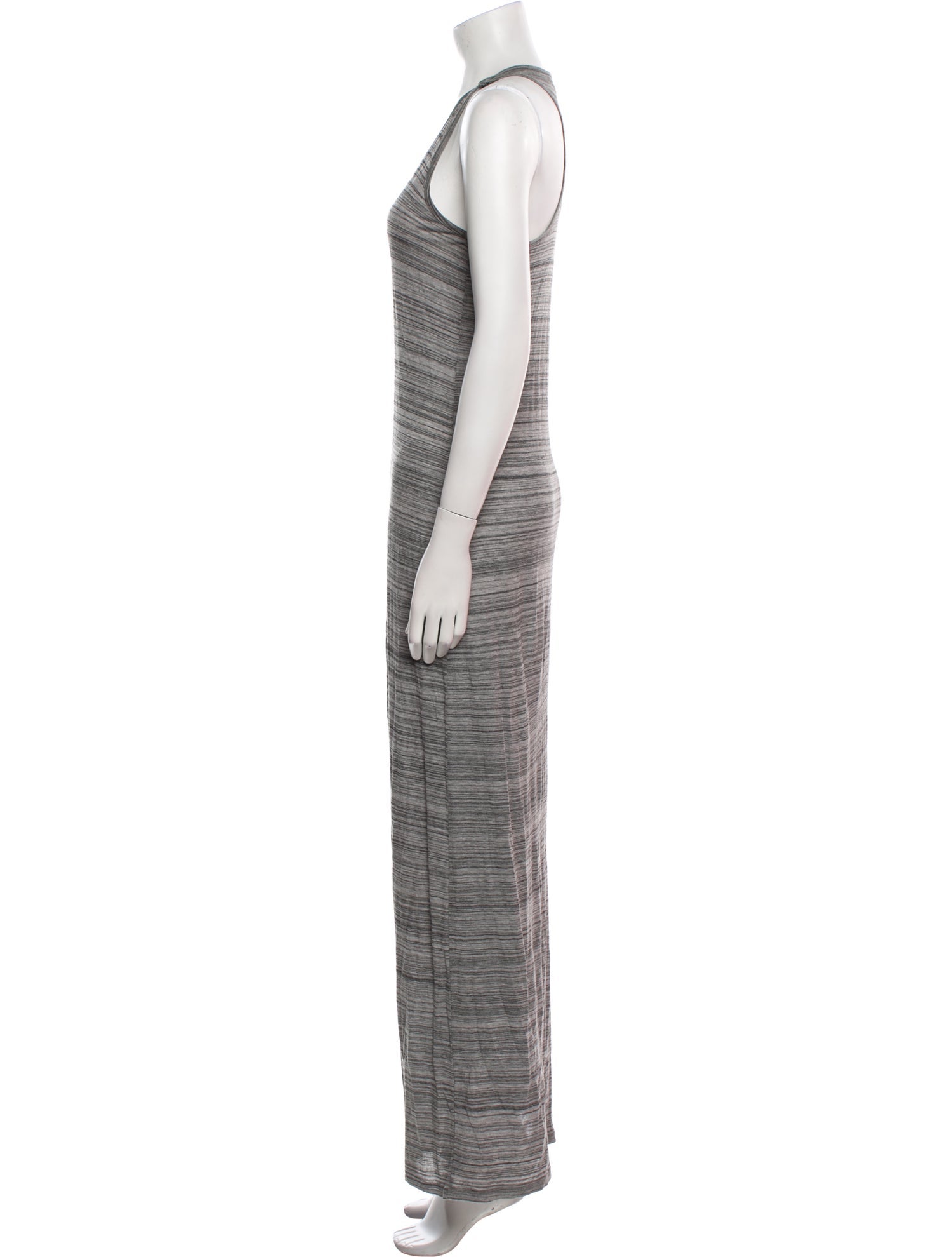 Vince Striped Long Dress