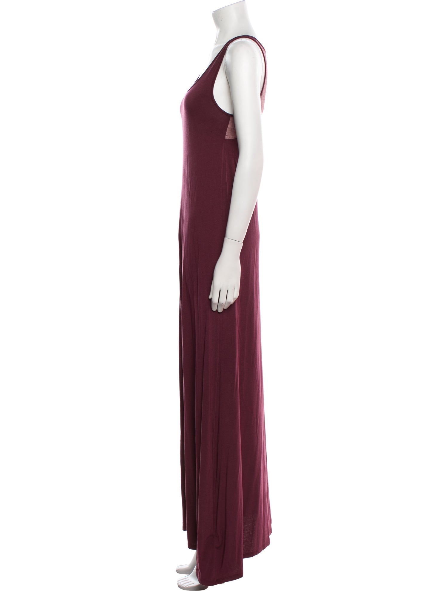 Vince Scoop Neck Long Dress
