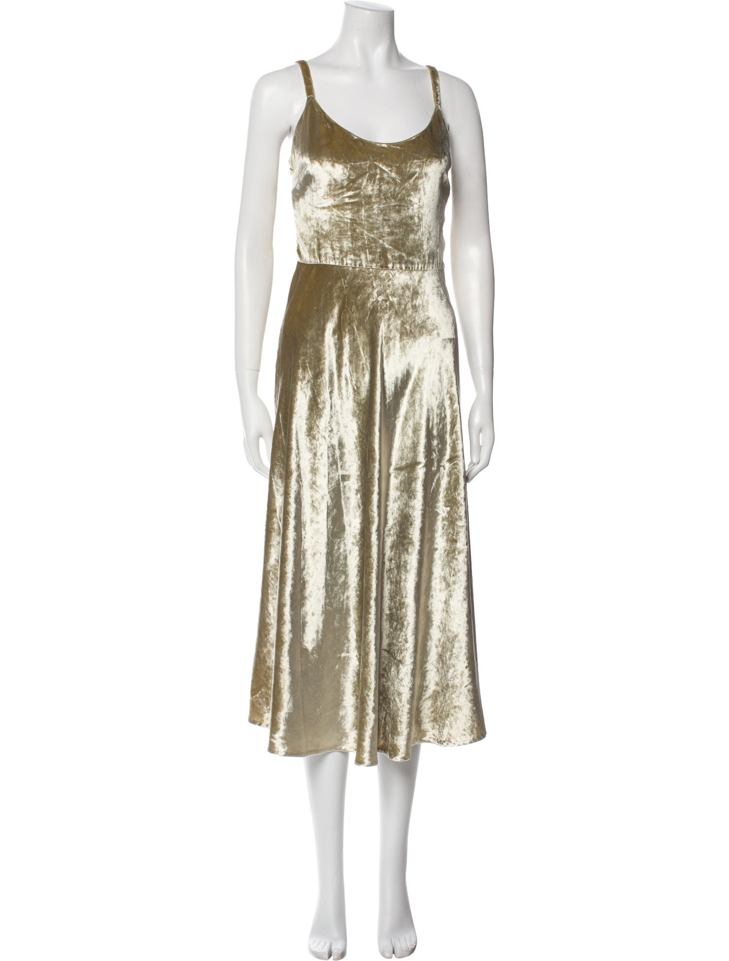 Vince Scoop Neck Long Dress