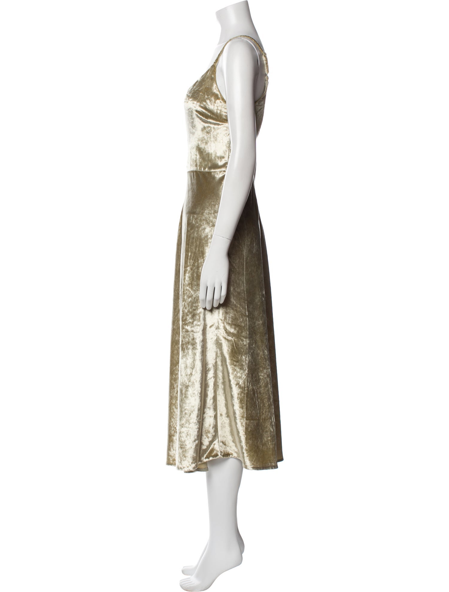 Vince Scoop Neck Long Dress