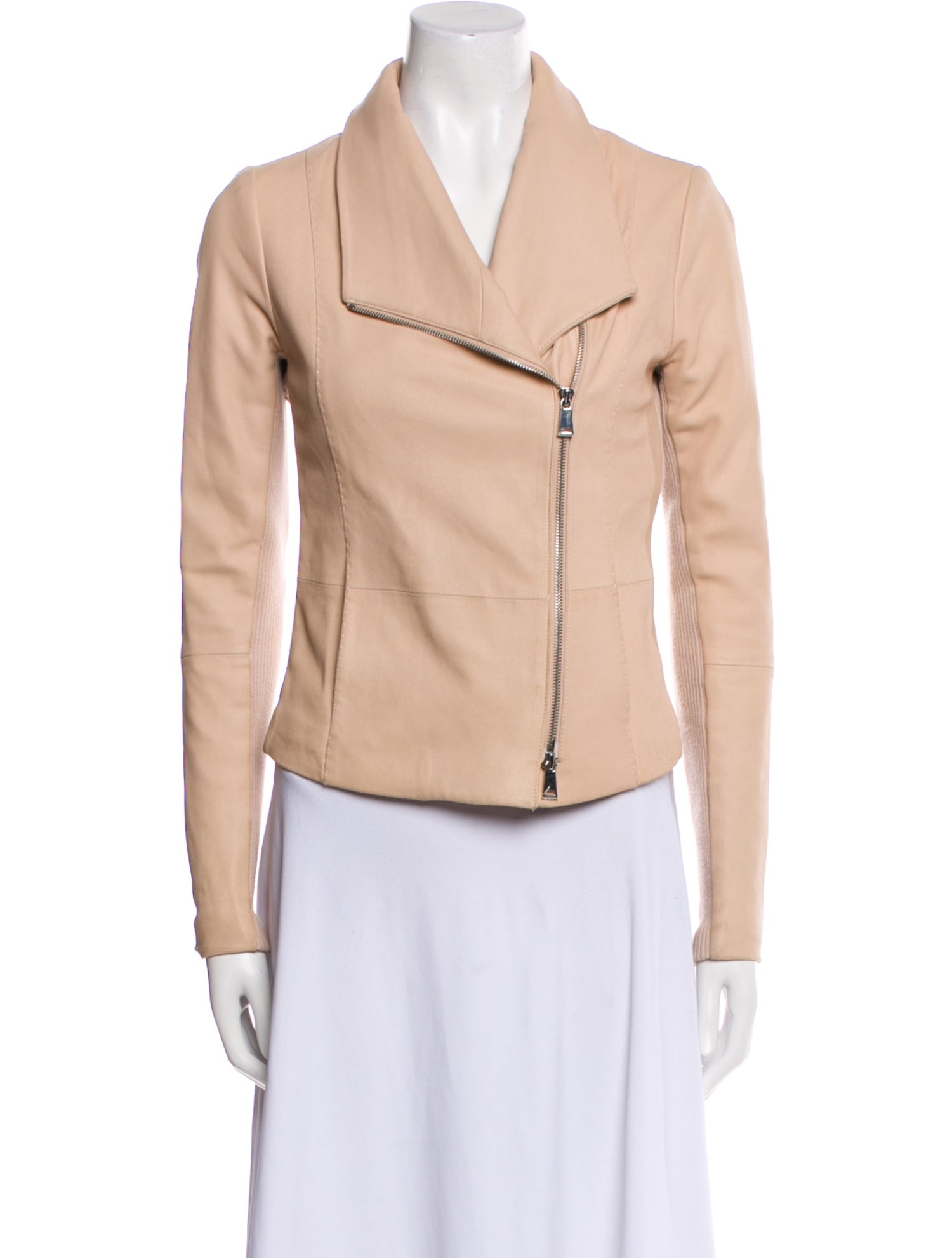 Vince Goat Leather Biker Jacket