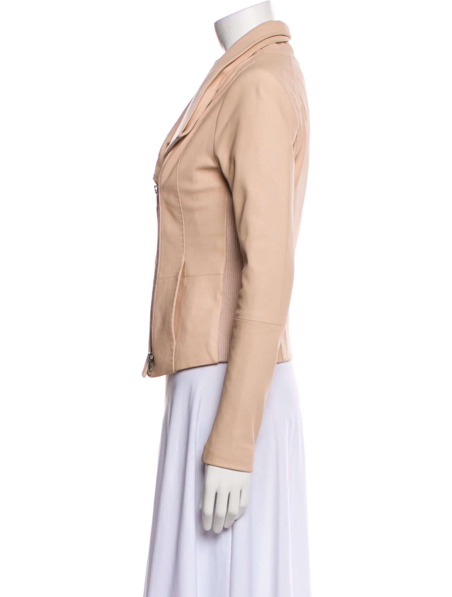 Vince Goat Leather Biker Jacket