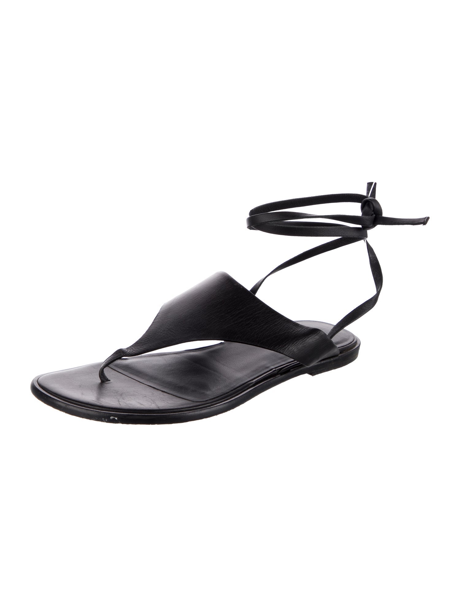 Vince Leather Slingback Flats