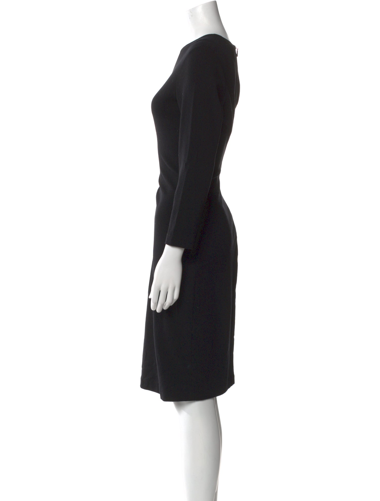 Vince Crew Neck Knee-Length Dress
