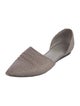Vince Leather D'Orsay Flats