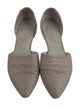 Vince Leather D'Orsay Flats