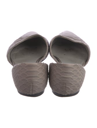 Vince Leather D'Orsay Flats