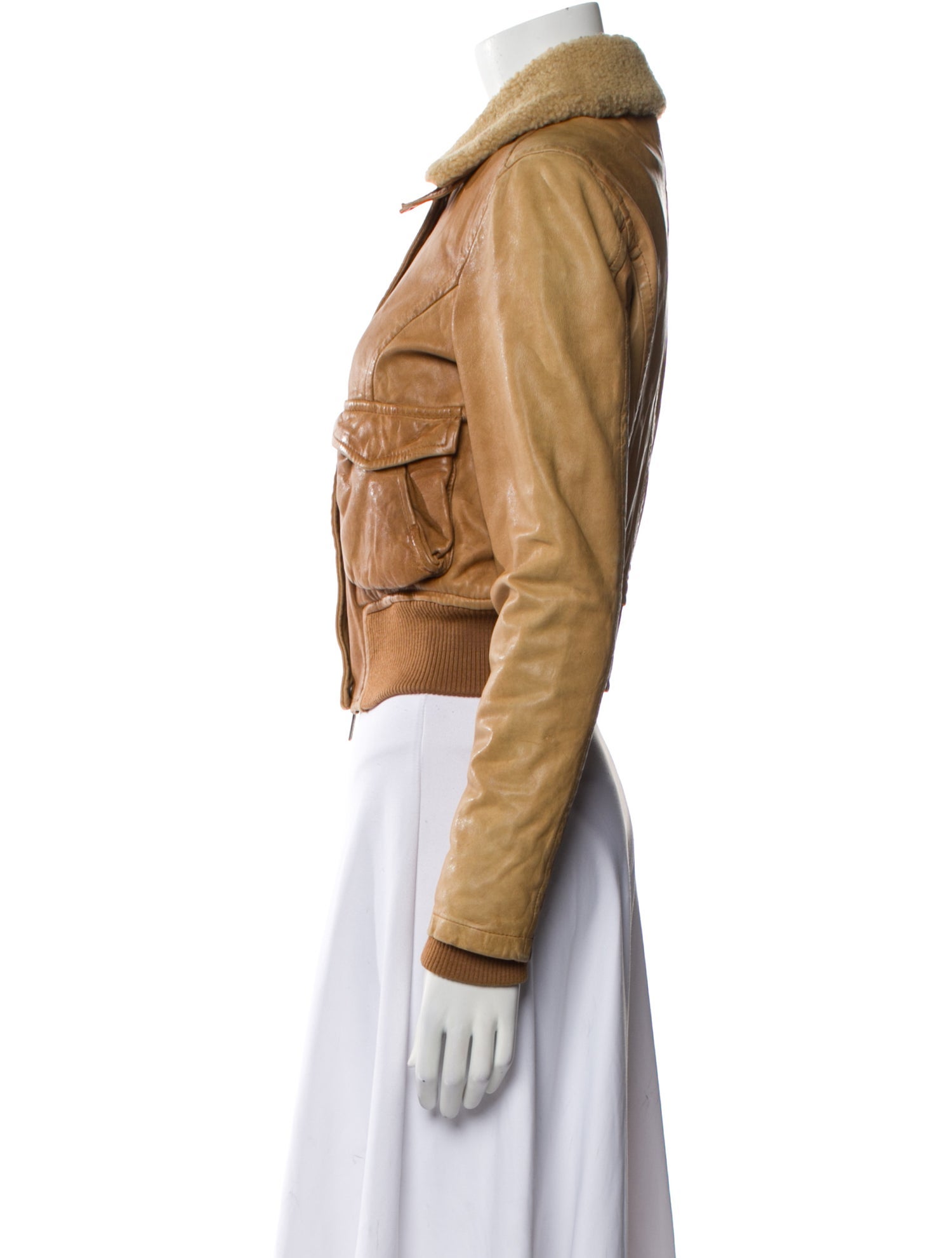 Vince Leather Biker Jacket