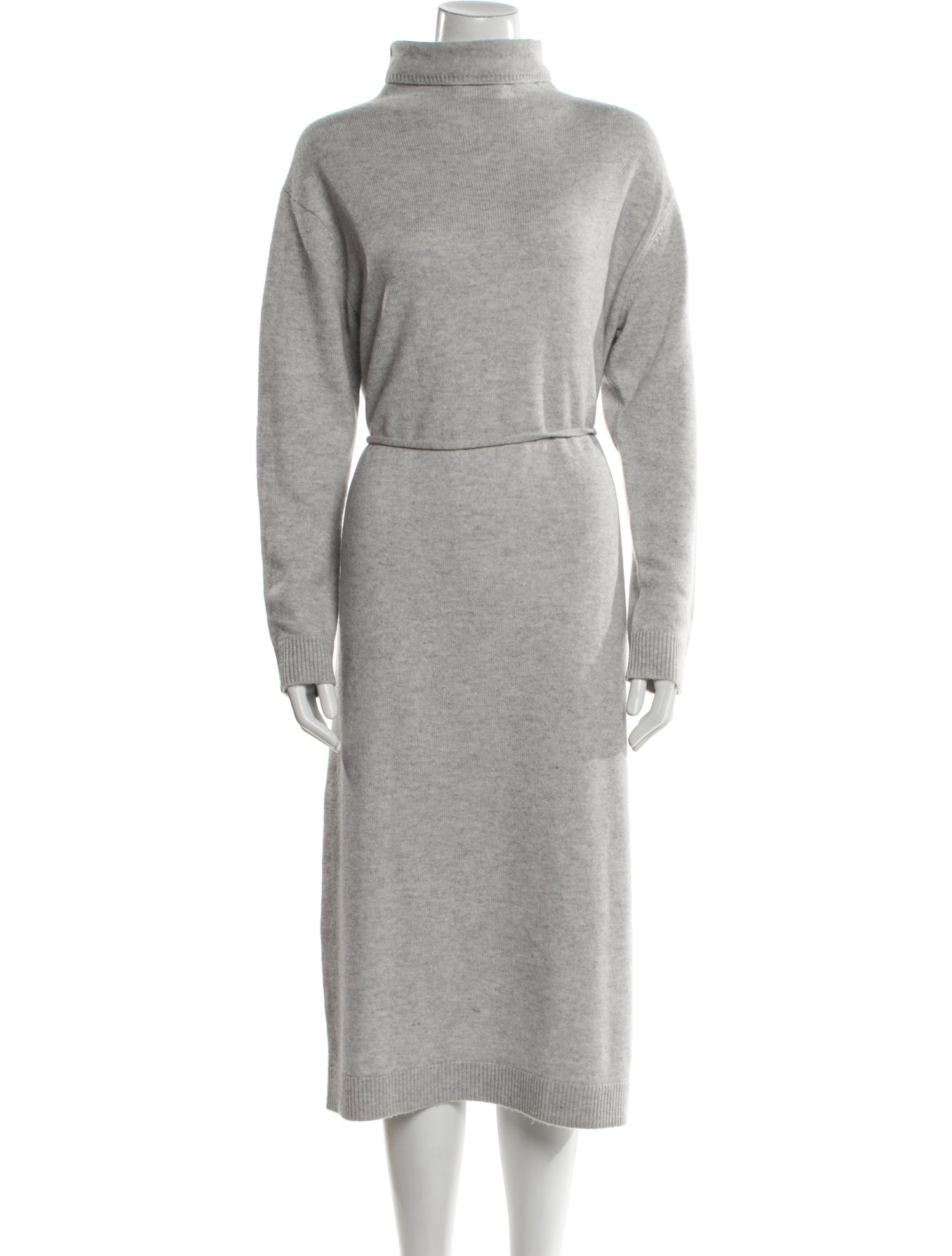 Vince Merino Wool Midi Length Dress