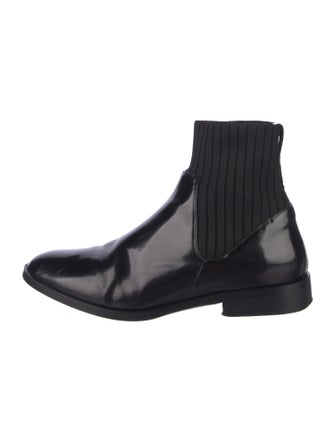 Vince Leather Sock Boots