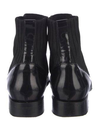 Vince Leather Sock Boots