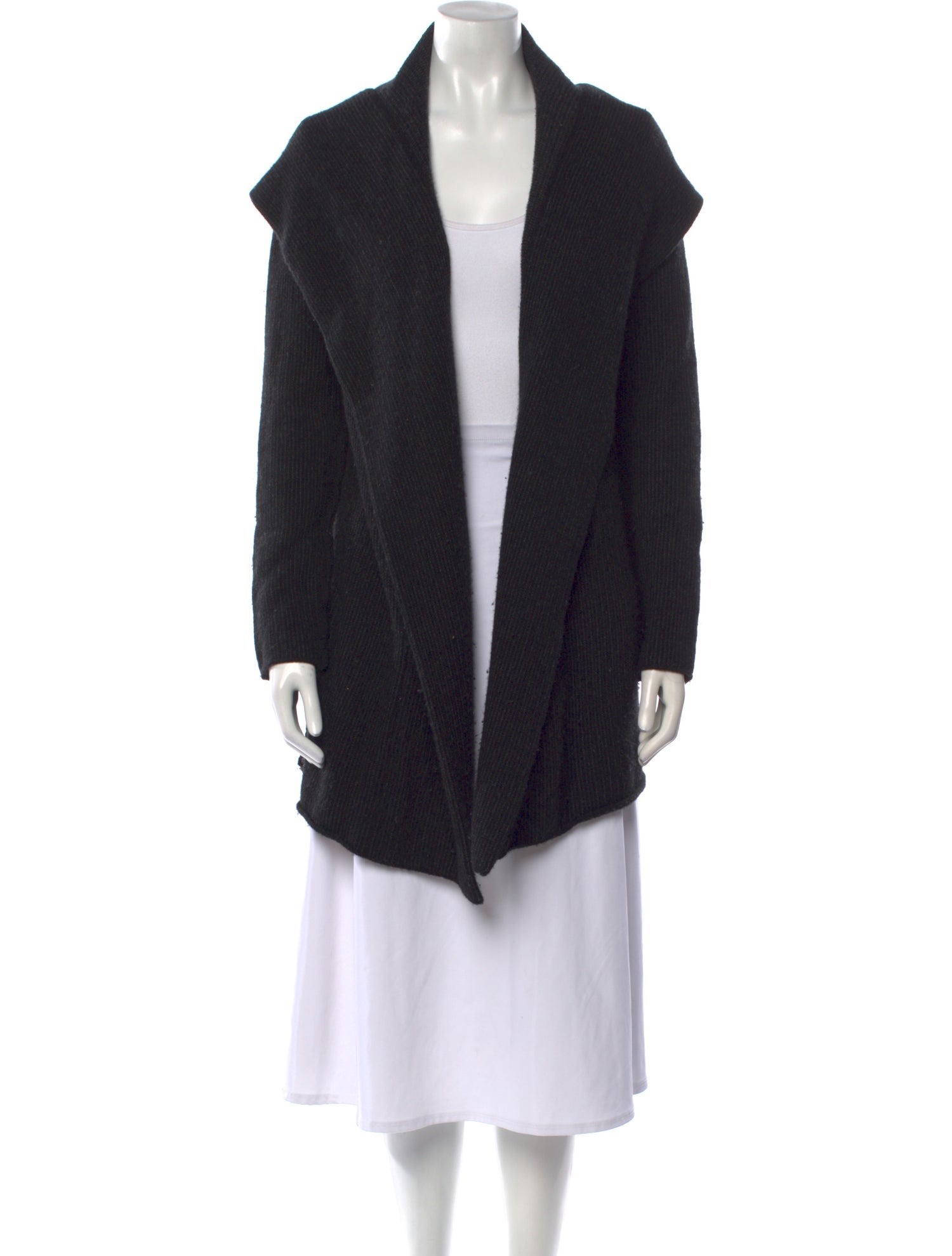 Vince Cashmere Open Front Sweater