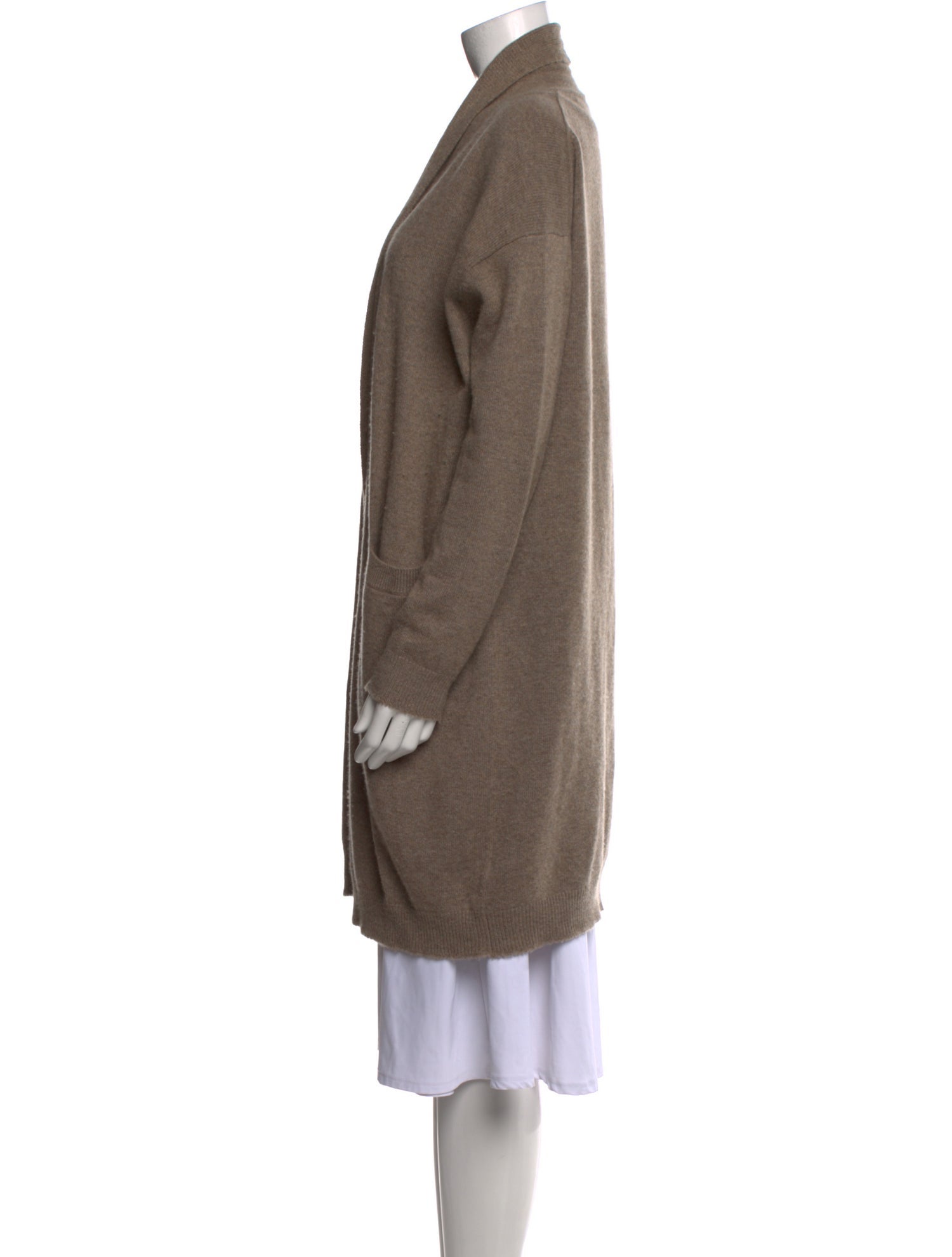 Vince Cashmere Open Front Sweater