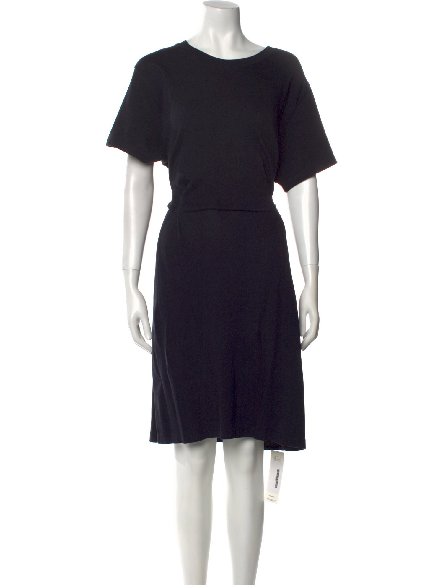 Vince Scoop Neck Knee-Length Dress