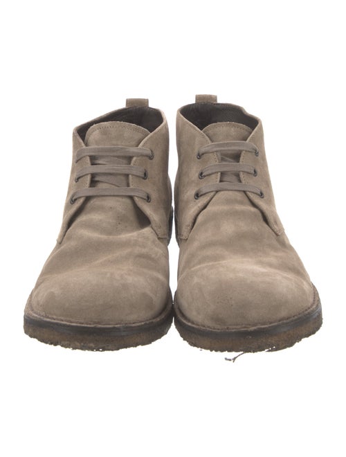 Vince Suede Lace-Up Boots