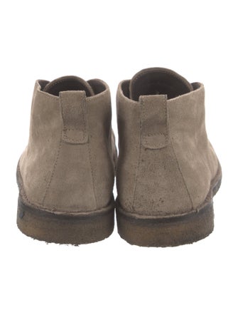Vince Suede Lace-Up Boots