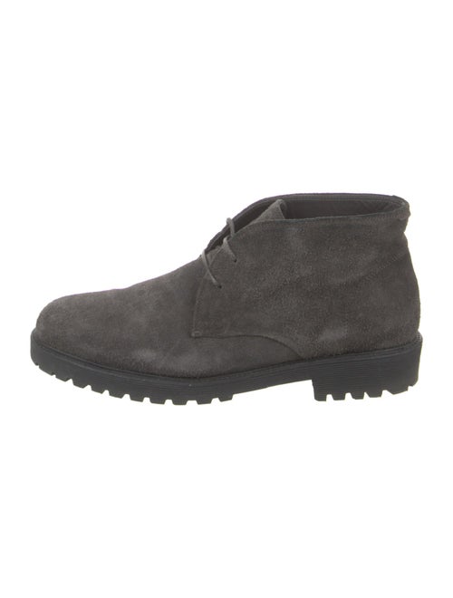 Vince Suede Lace-Up Boots