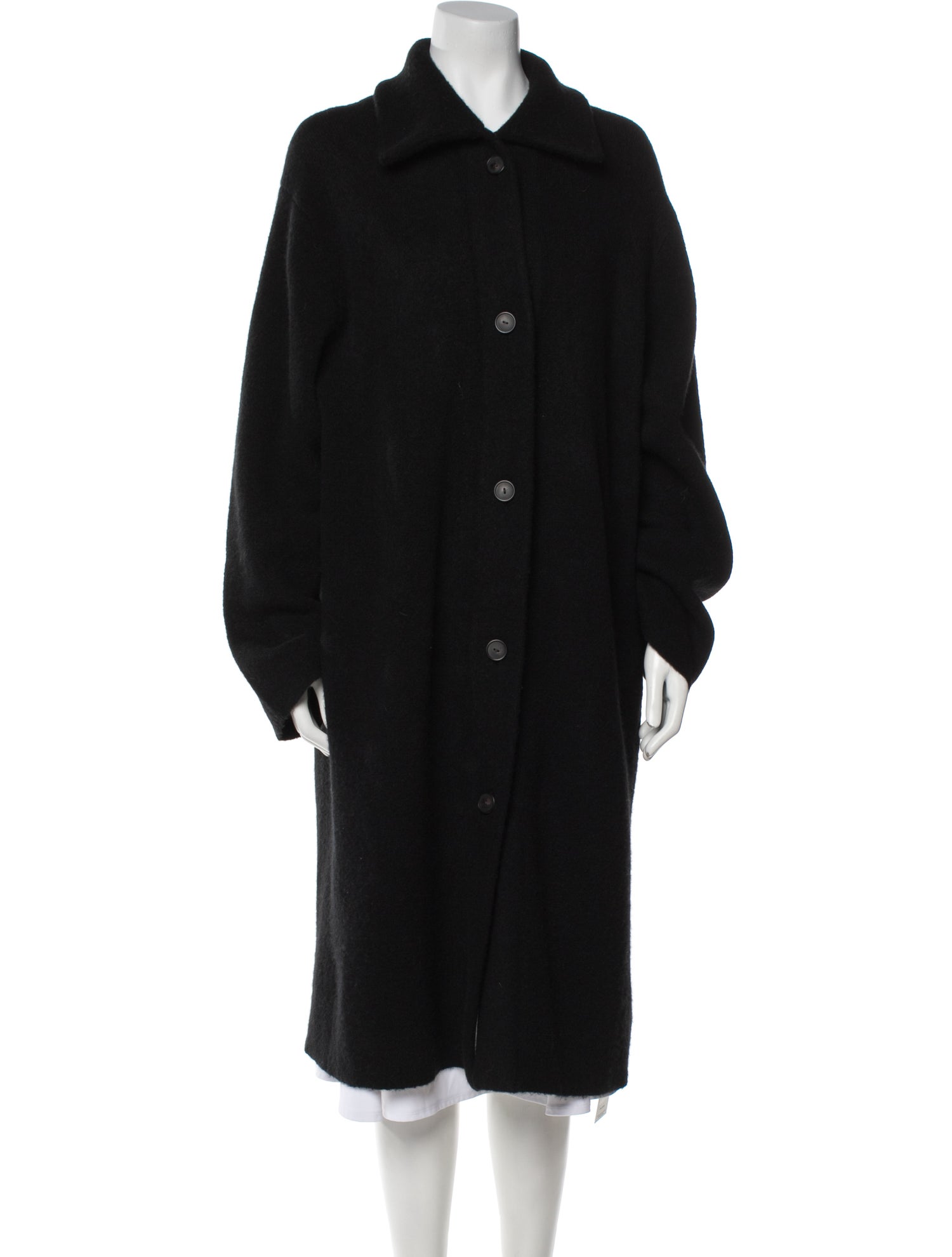 Vince Wool Faux Fur Coat