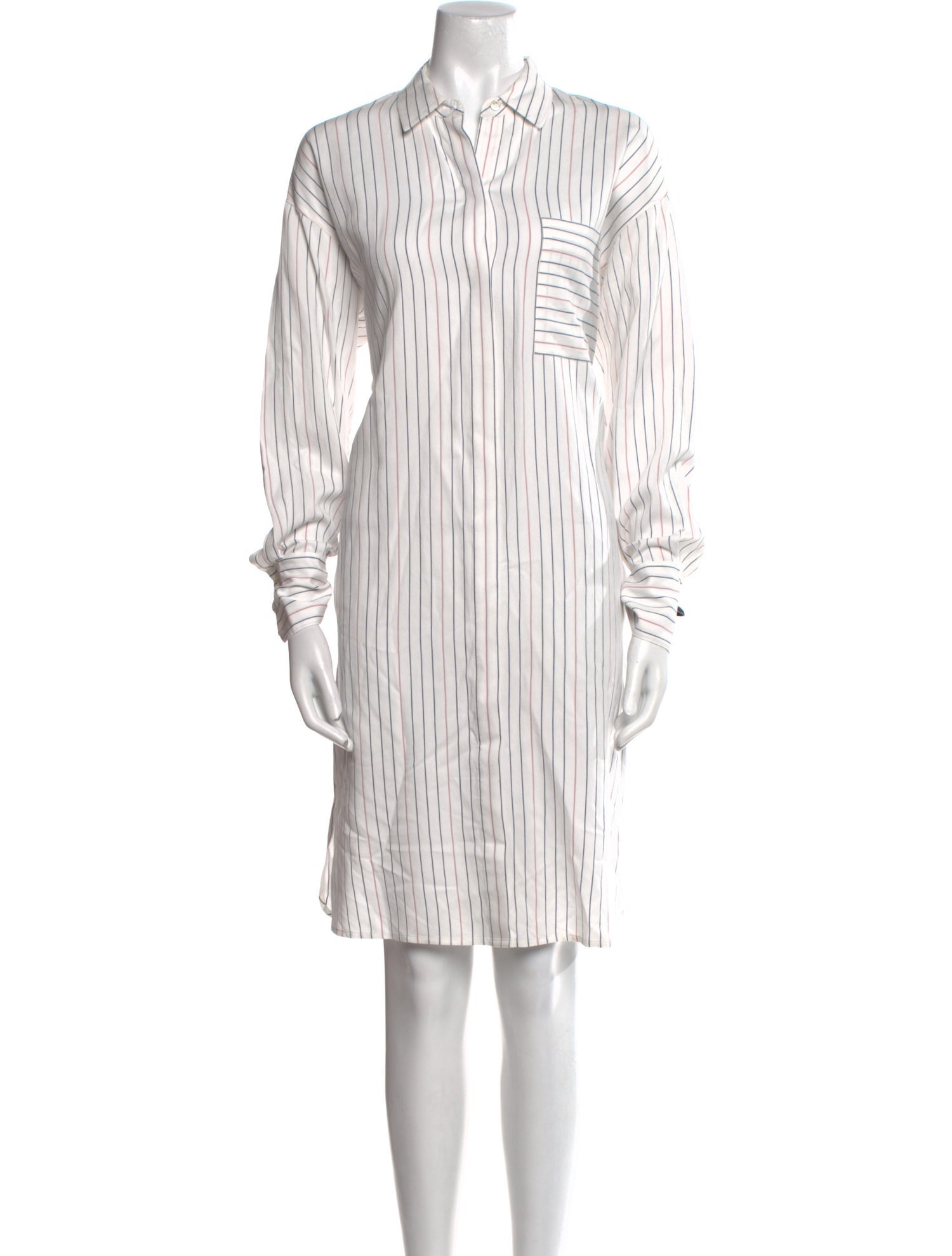 Vince Striped Mini Dress