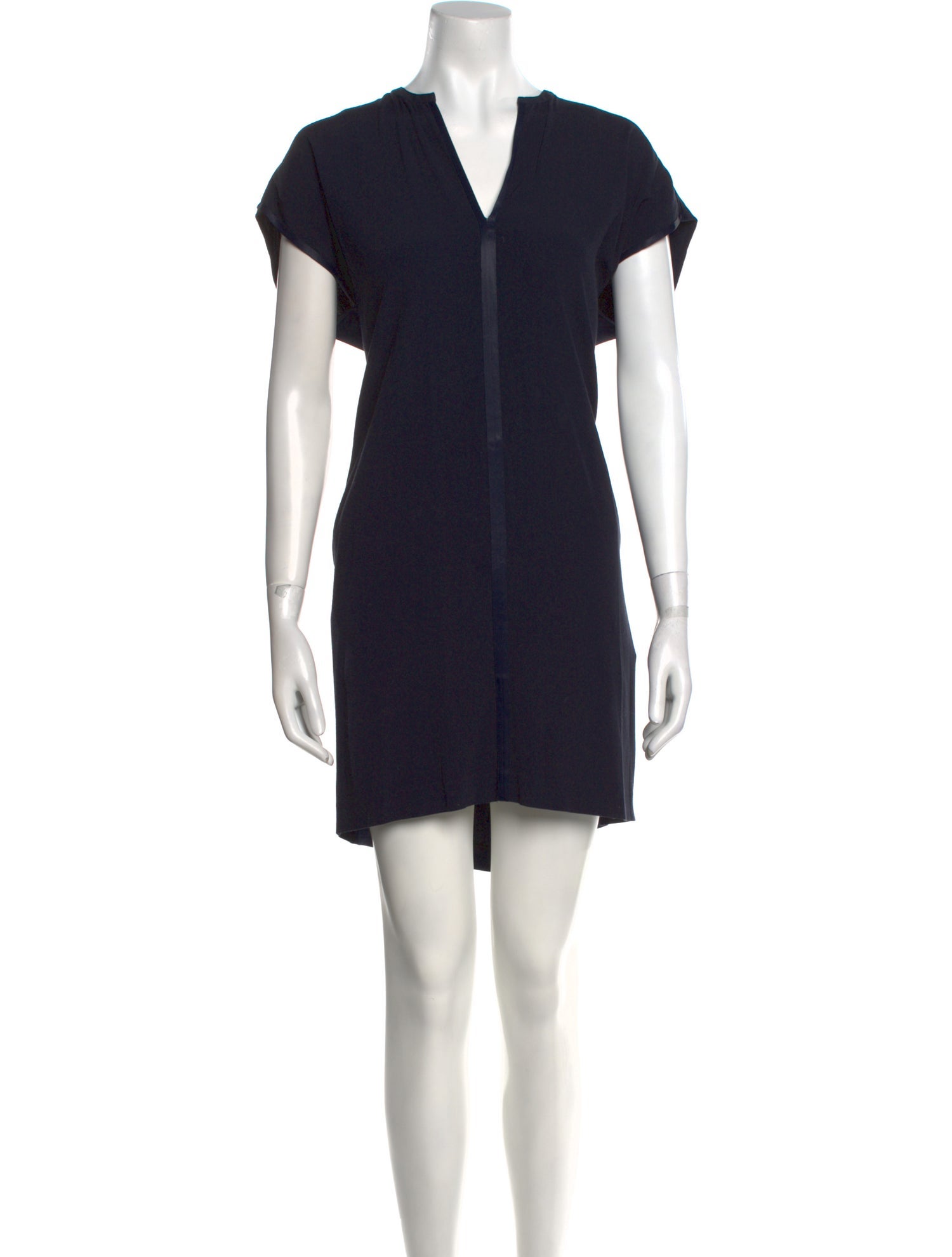 Vince V-Neck Mini Dress