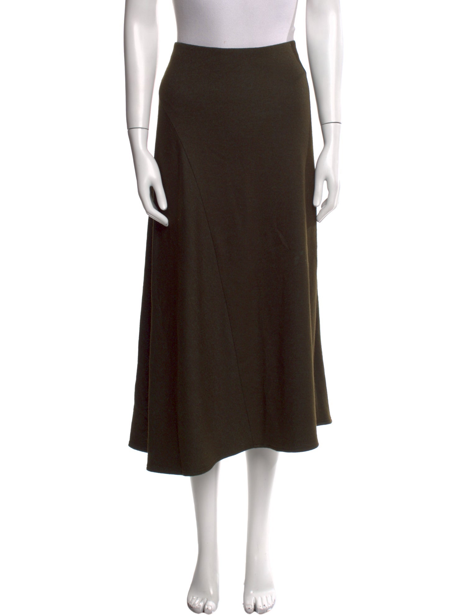 Vince Wool Midi Length Skirt
