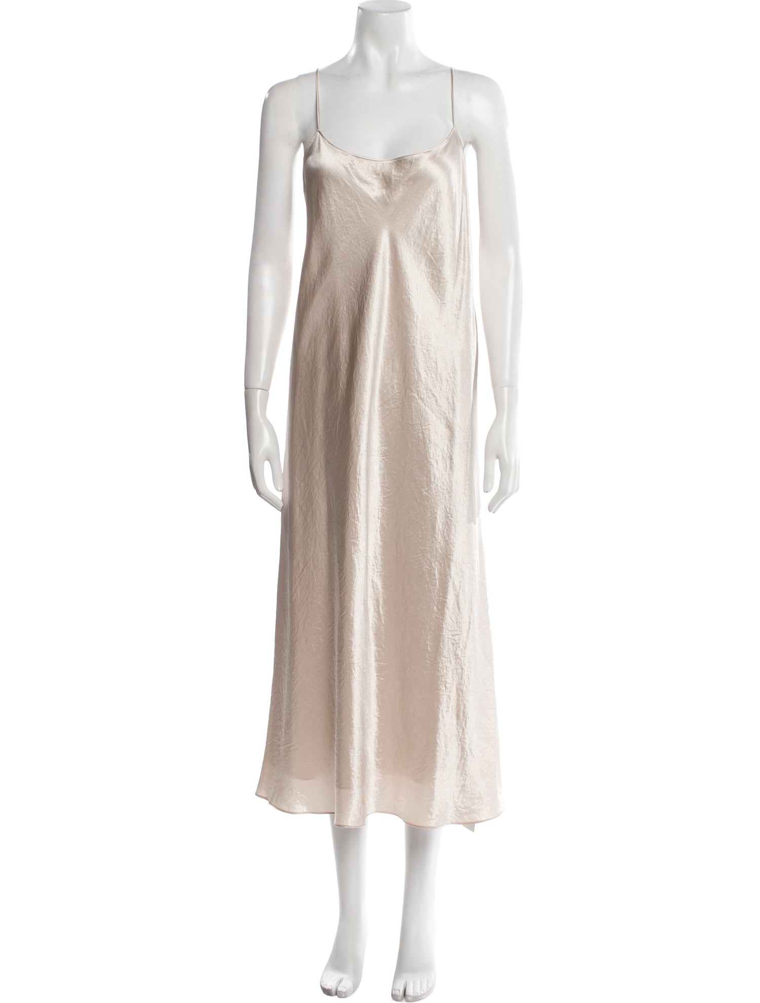 Vince Square Neckline Long Dress