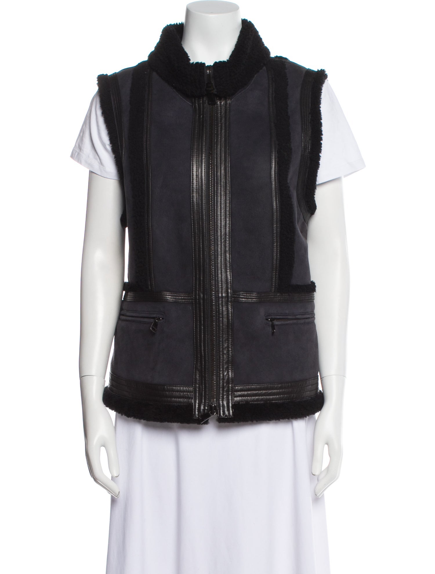 Vince Shearling Vest