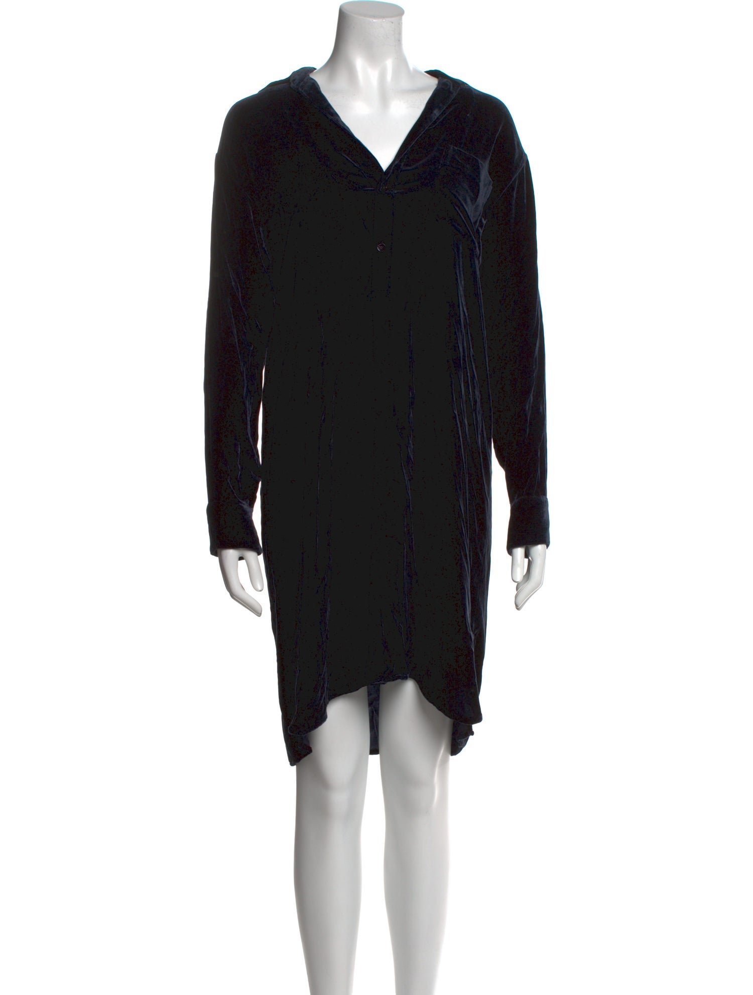 Vince Velvet Knee-Length Dress