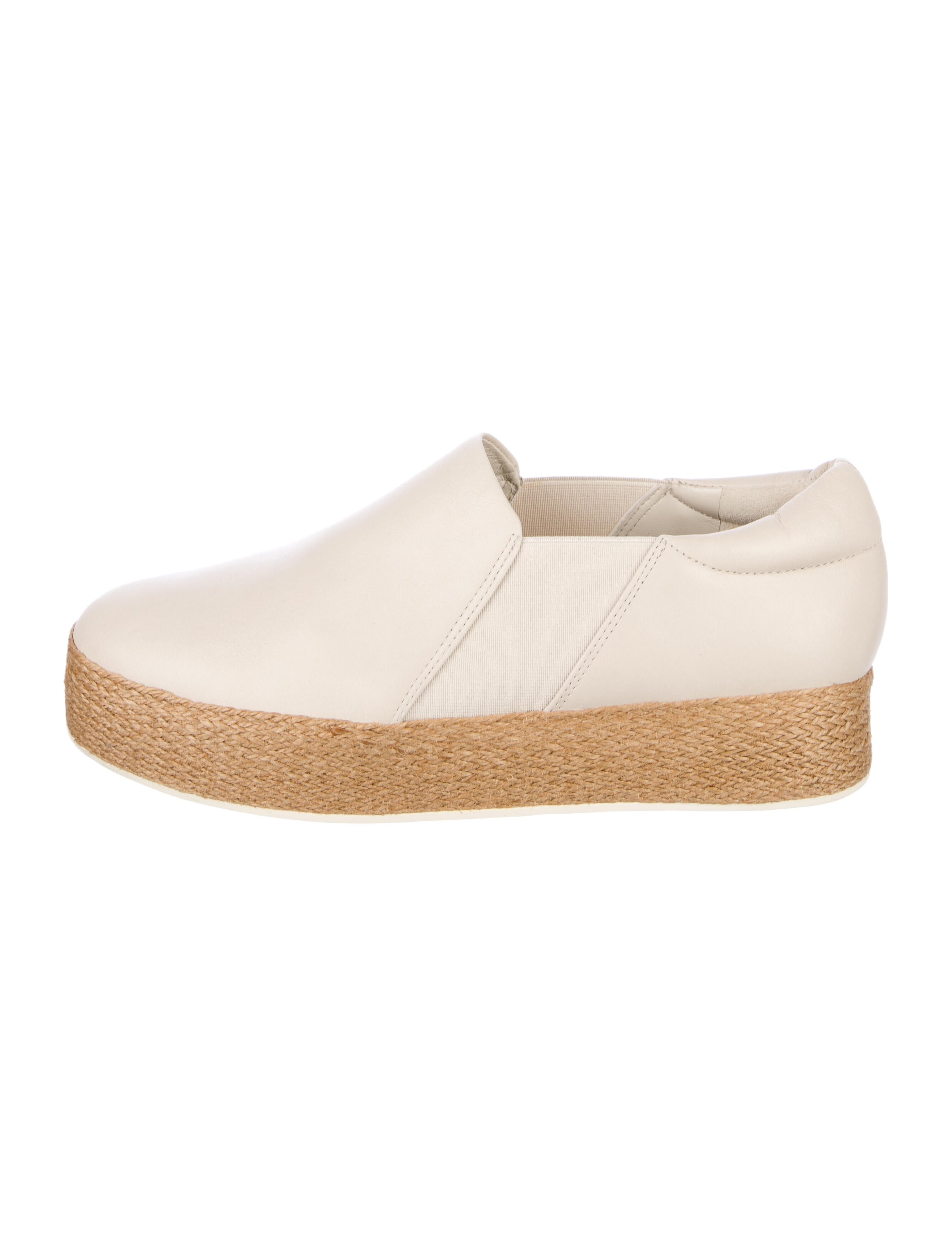 Vince Leather Espadrilles