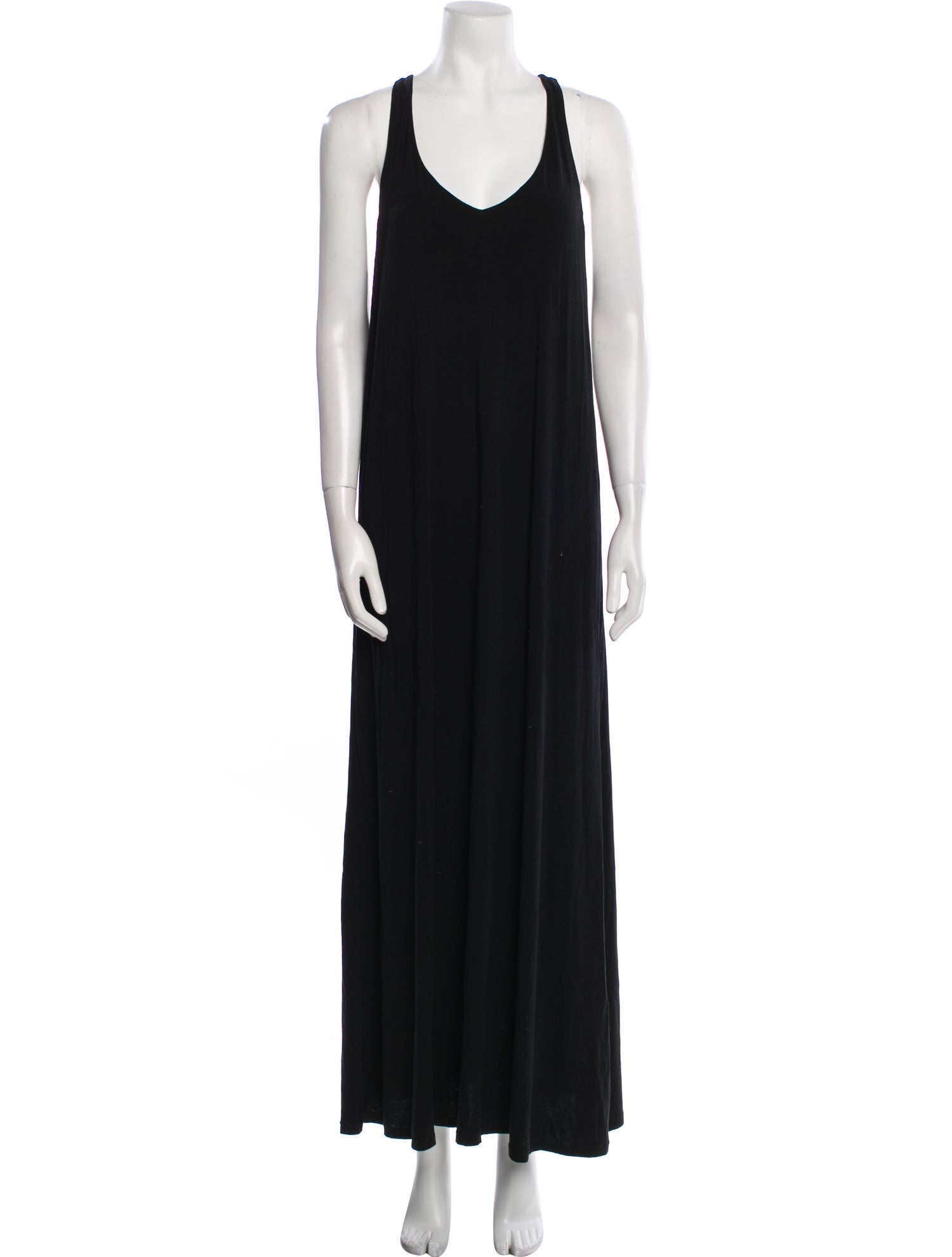 Vince V-Neck Long Dress