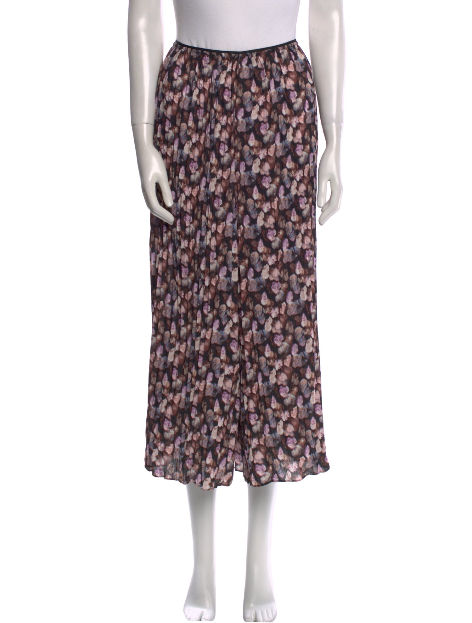 Vince Printed Midi Length Skirt w/ Tags