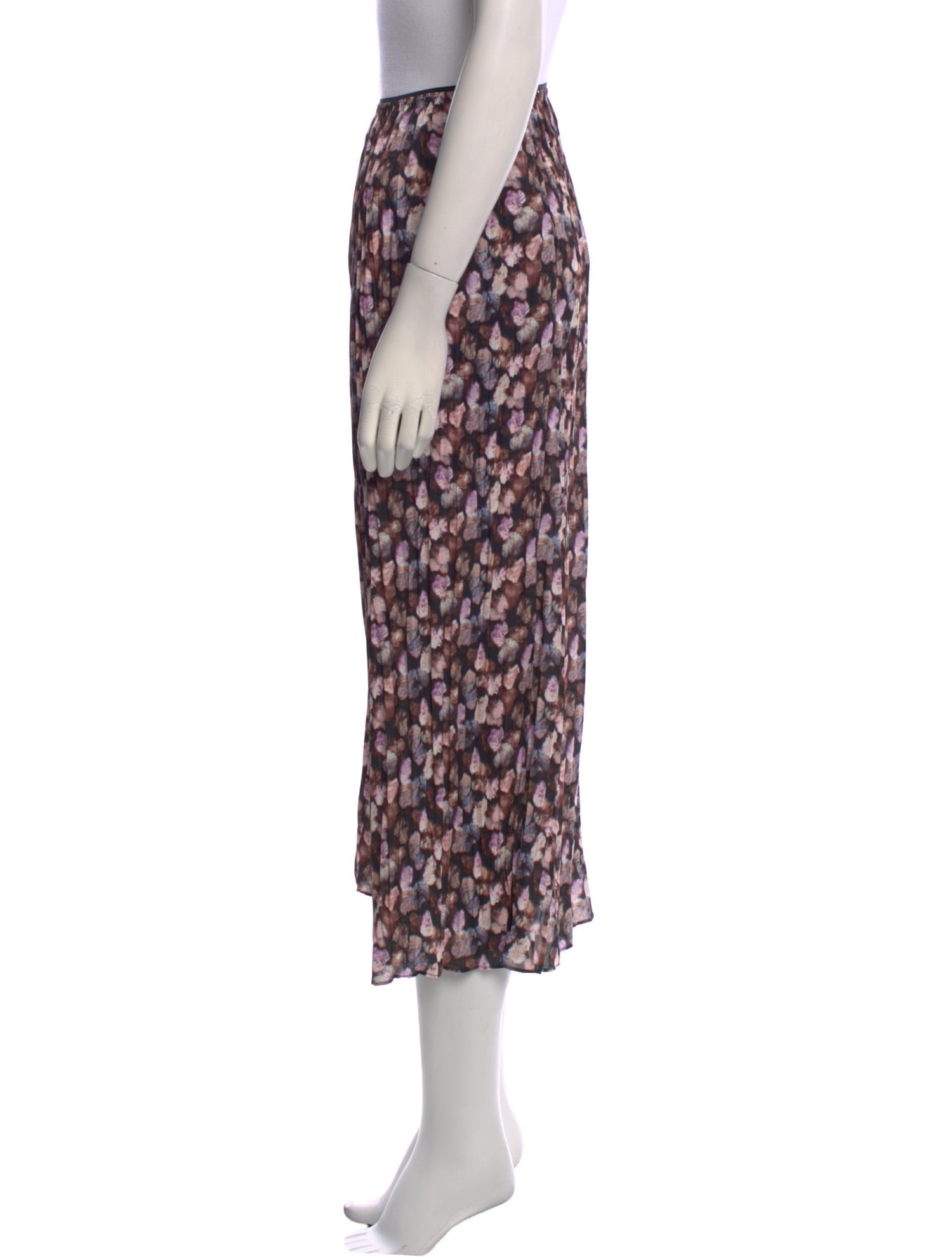Vince Printed Midi Length Skirt w/ Tags
