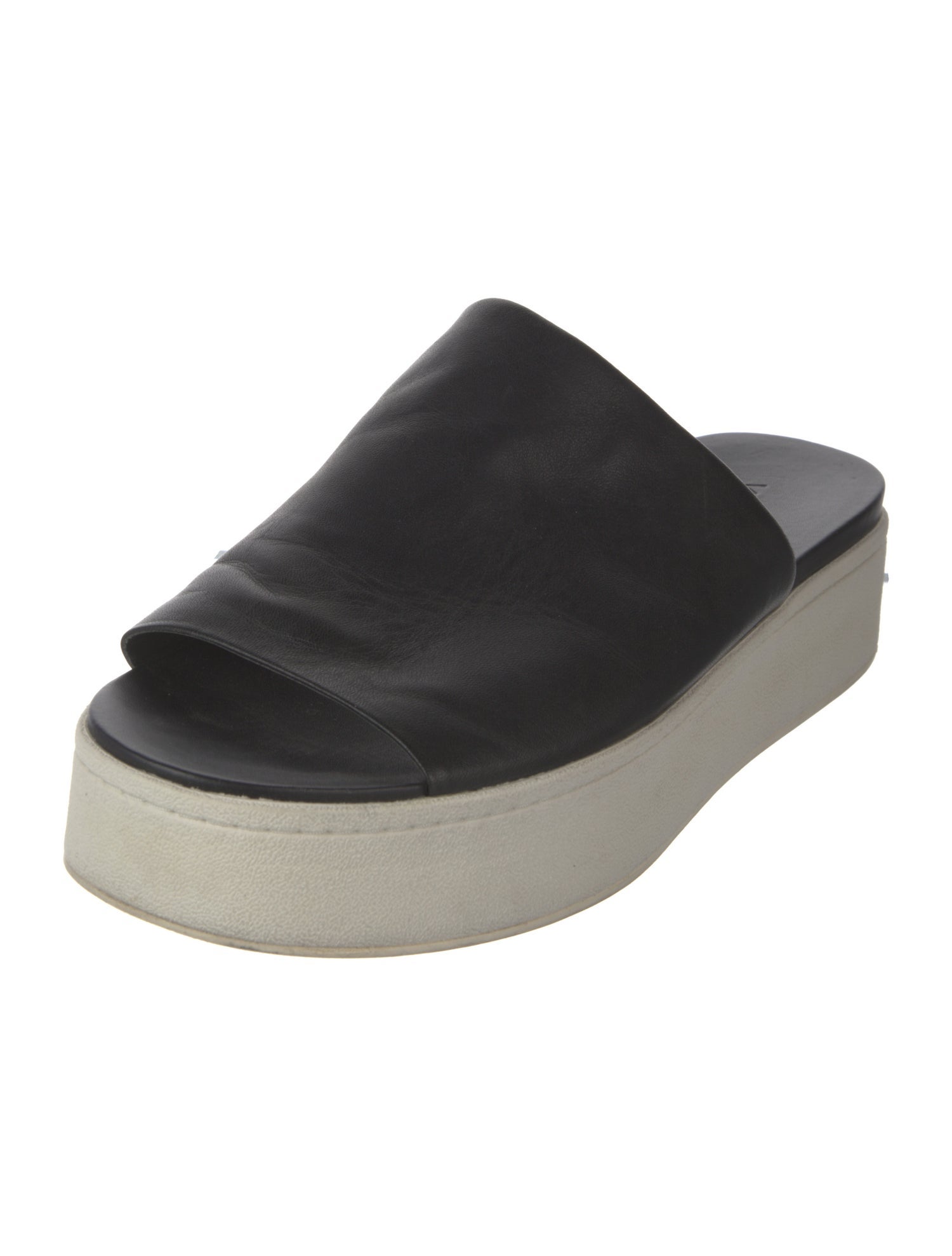 Vince Leather Slides