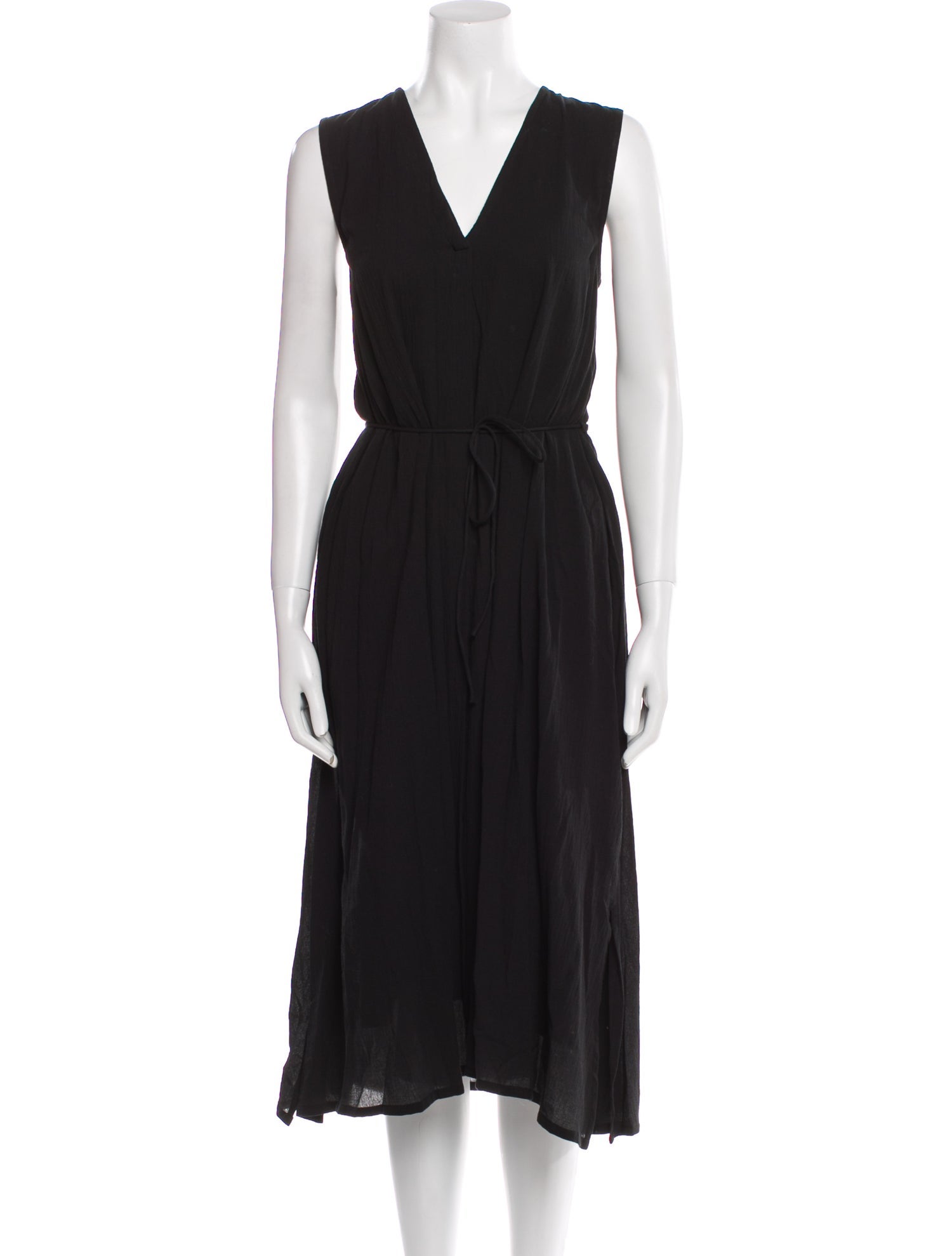 Vince V-Neck Long Dress