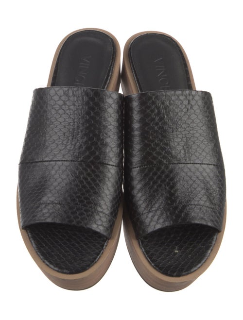 Vince Leather Slides