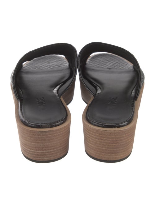 Vince Leather Slides