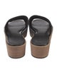 Vince Leather Slides