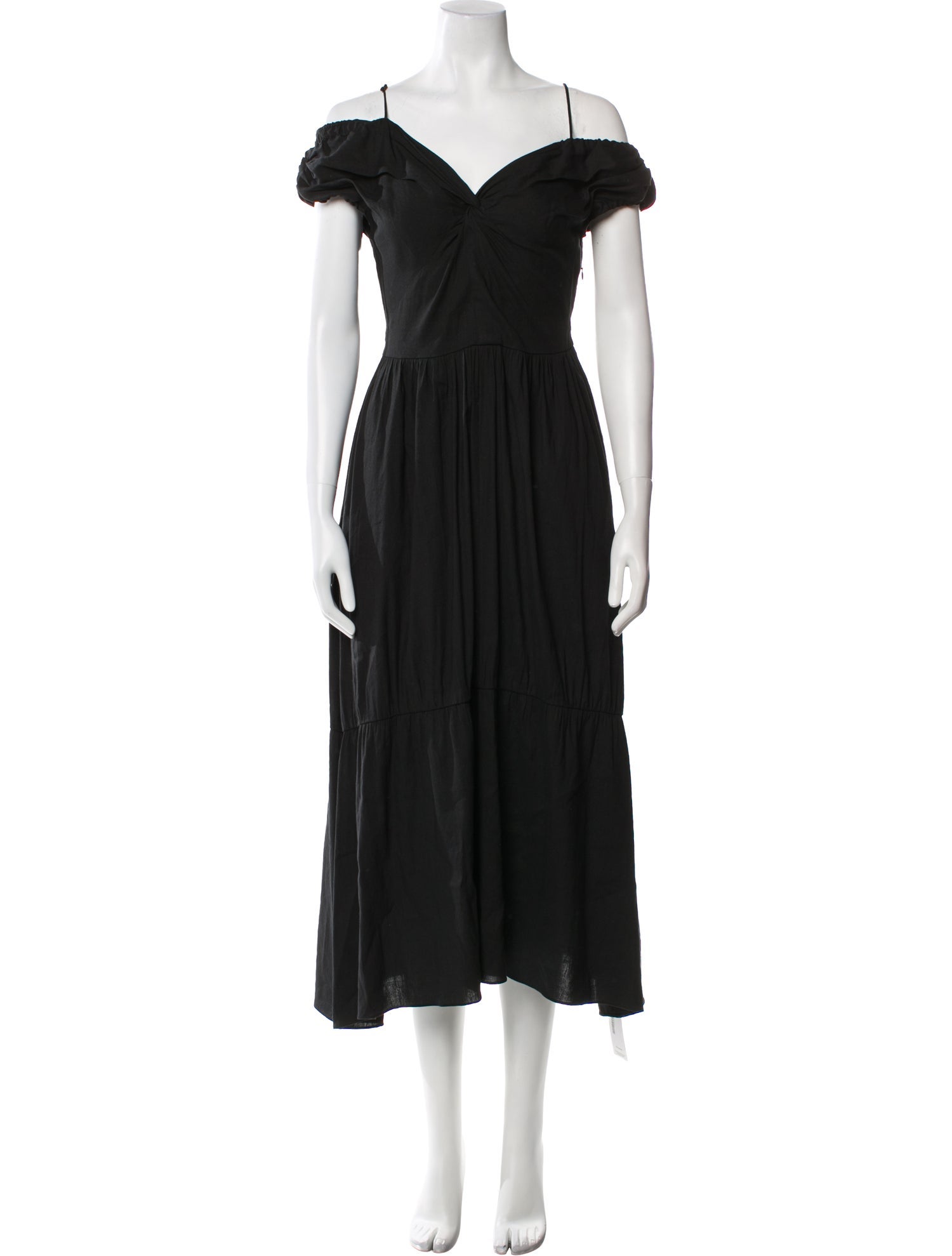 Vince Off-The-Shoulder Long Dress