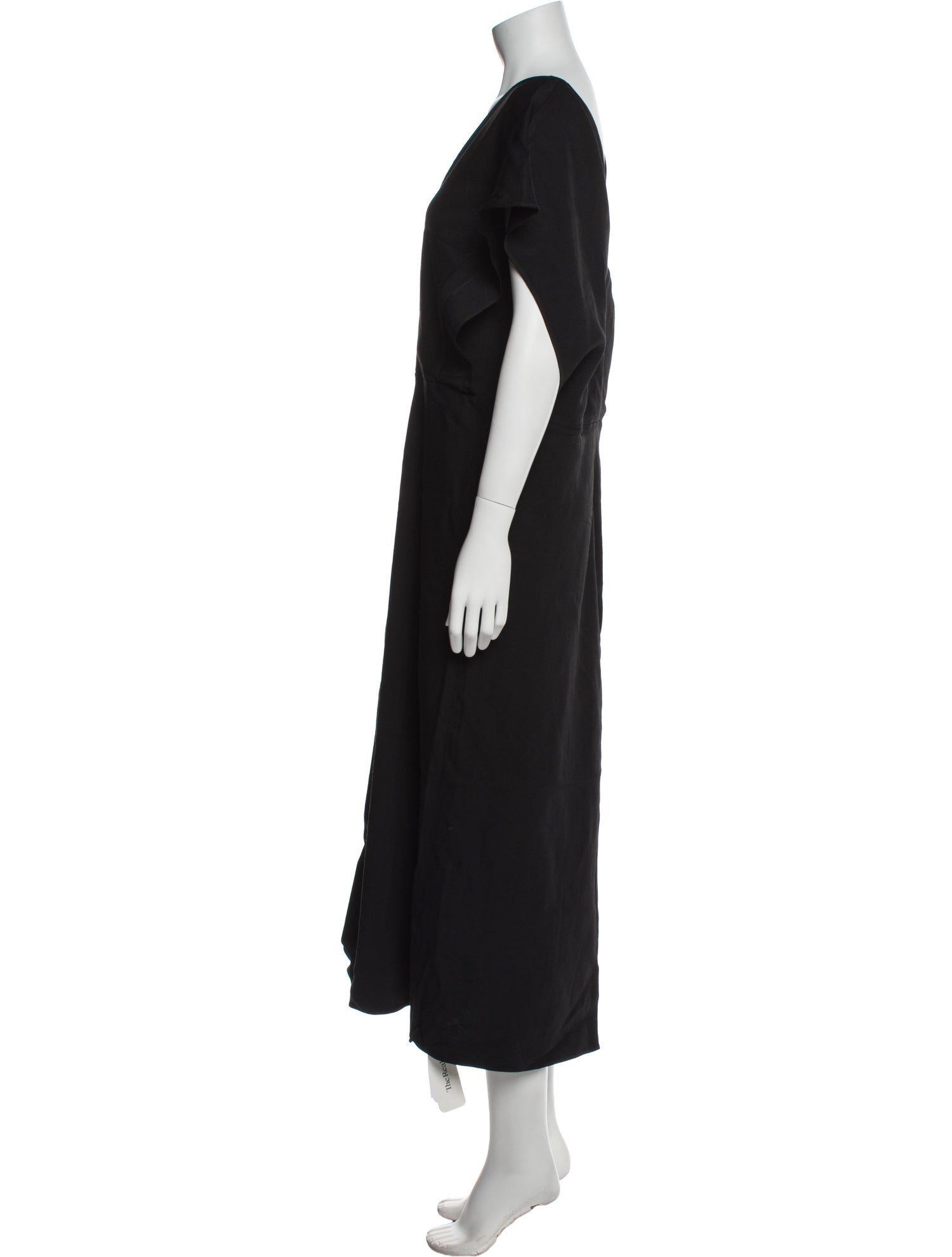 Vince V-Neck Long Dress