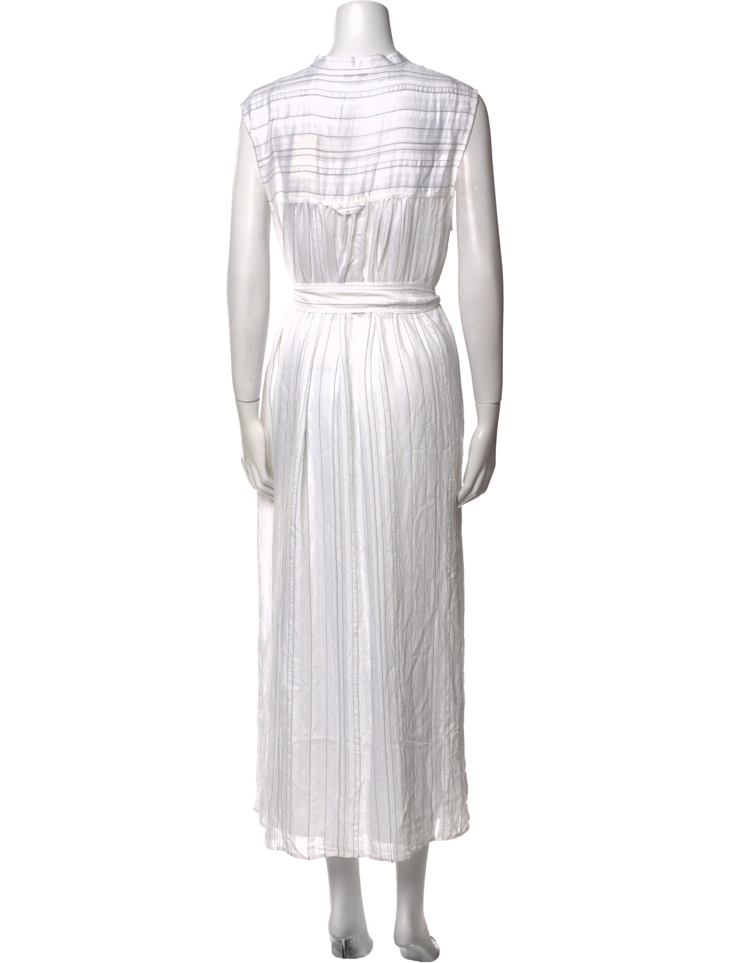 Vince Mock Neck Long Dress