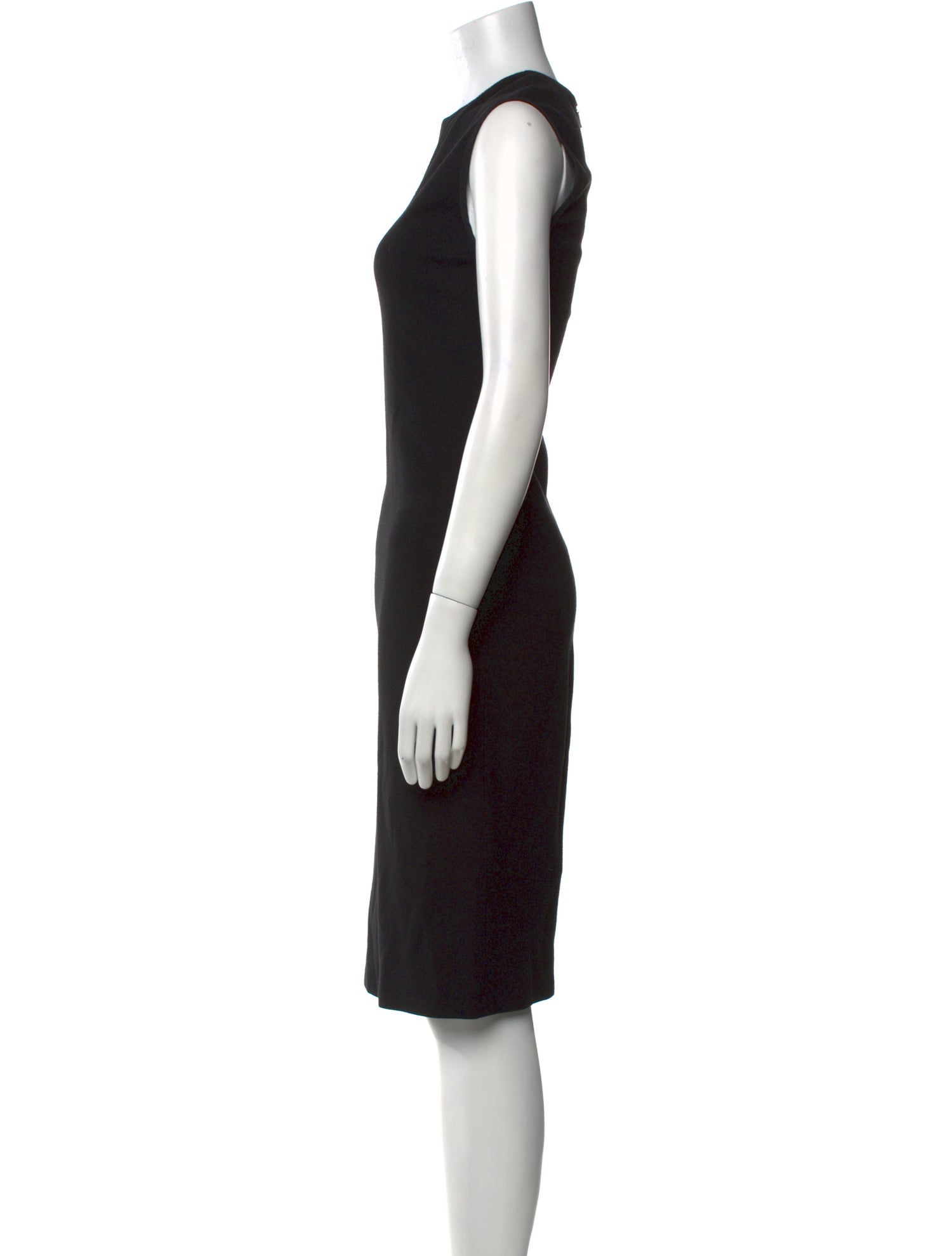 Vince Crew Neck Knee-Length Dress