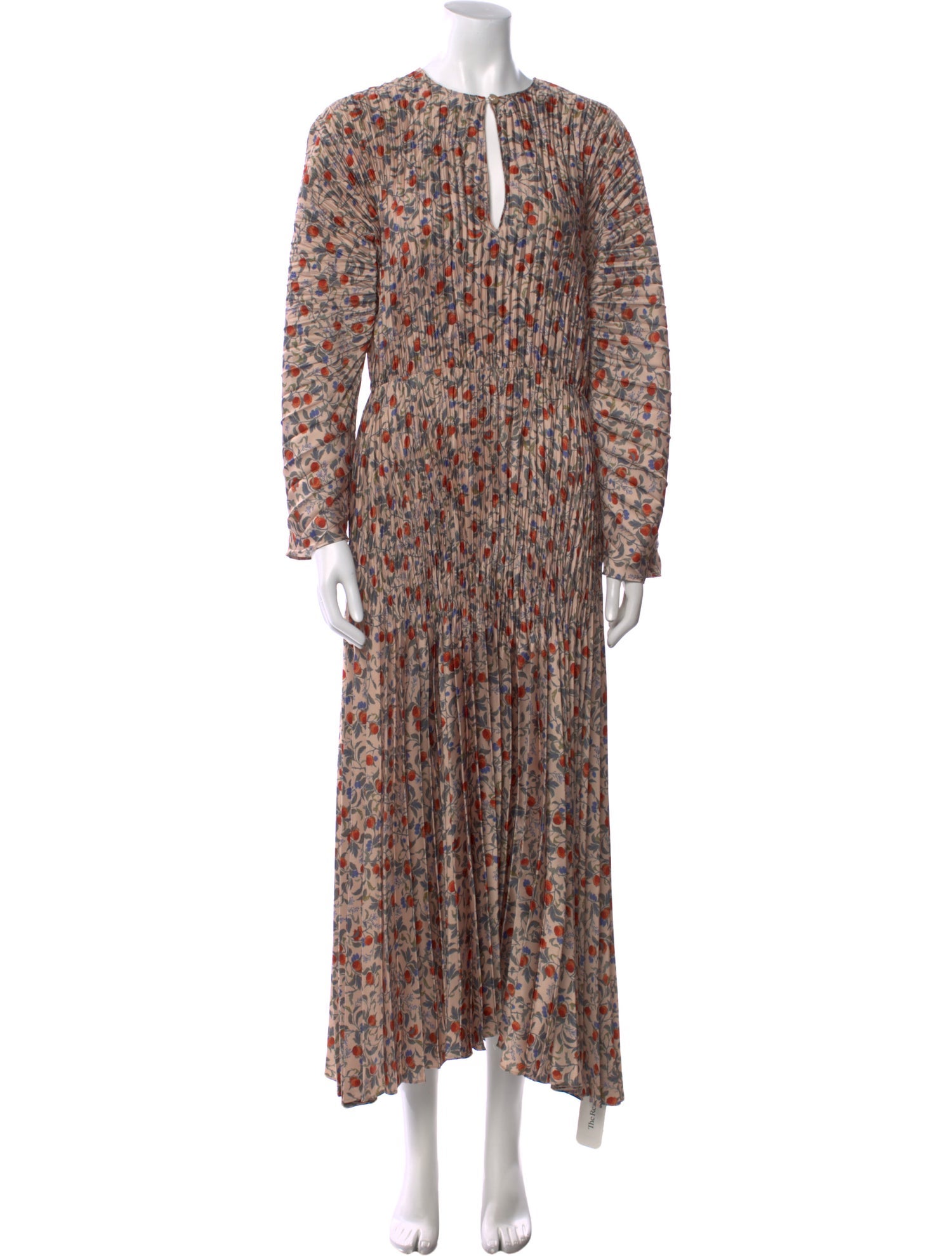 Vince Printed Long Dress w/ Tags