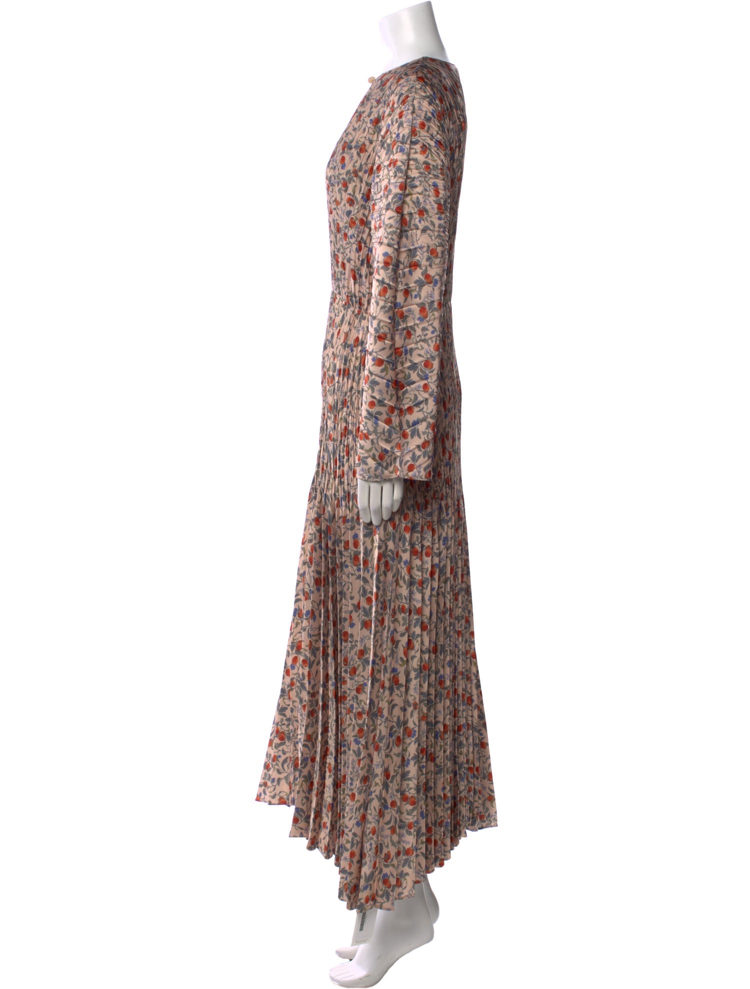 Vince Printed Long Dress w/ Tags