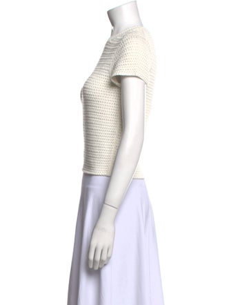 Vince Striped Crew Neck Sweater