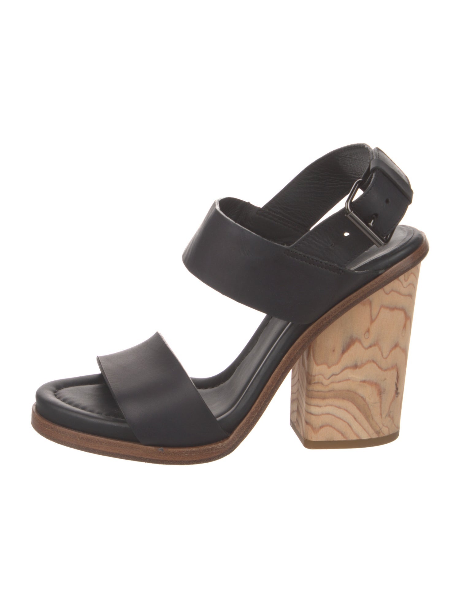Vince Leather Slingback Sandals